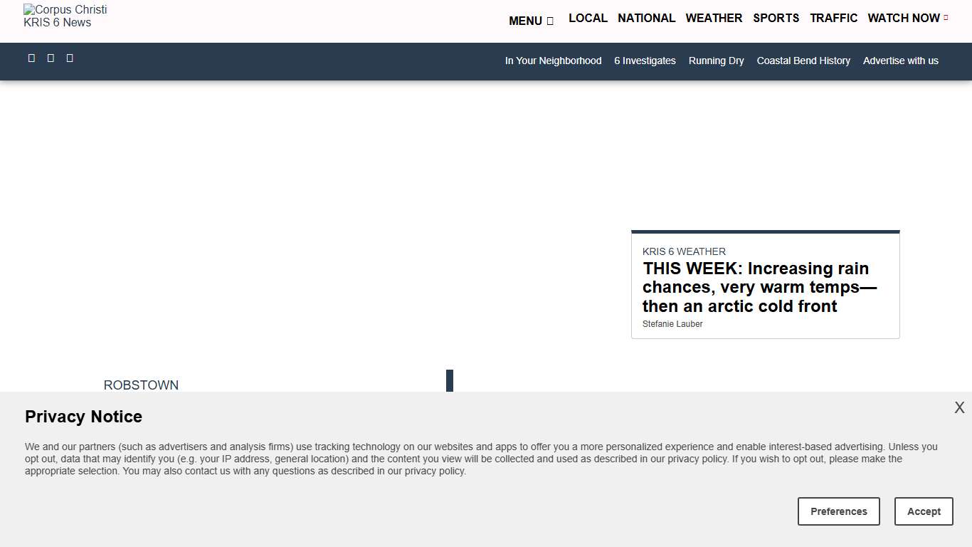 Corpus Christi, Texas News, Weather, Sports and Traffic | KRIS 6 News| KRIS-TV